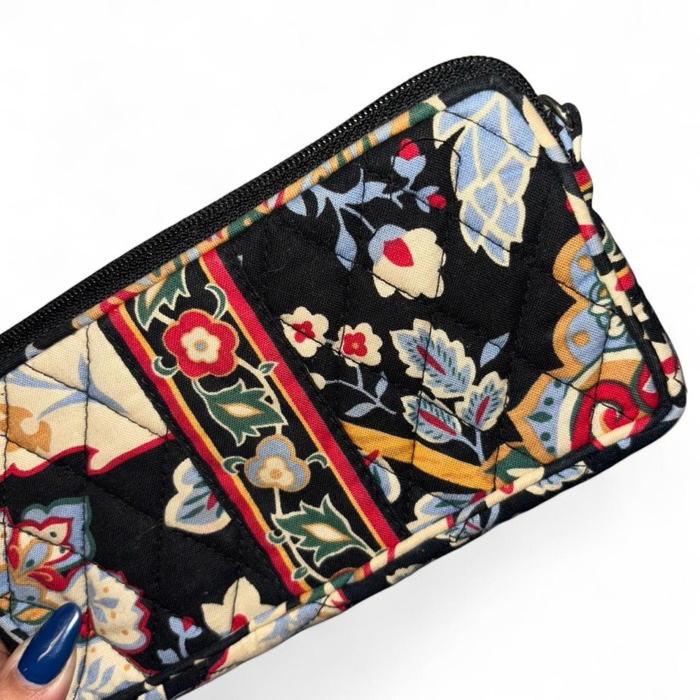 Vera Bradley multi-coloured wristlet